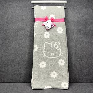 HELLO KITTY Blanket Gray & White Super Soft‎ Throw Blanket 50" X 60" New